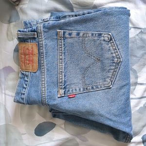 Vintage Levi's Relaxed Fit Red Tag Blue Jeans